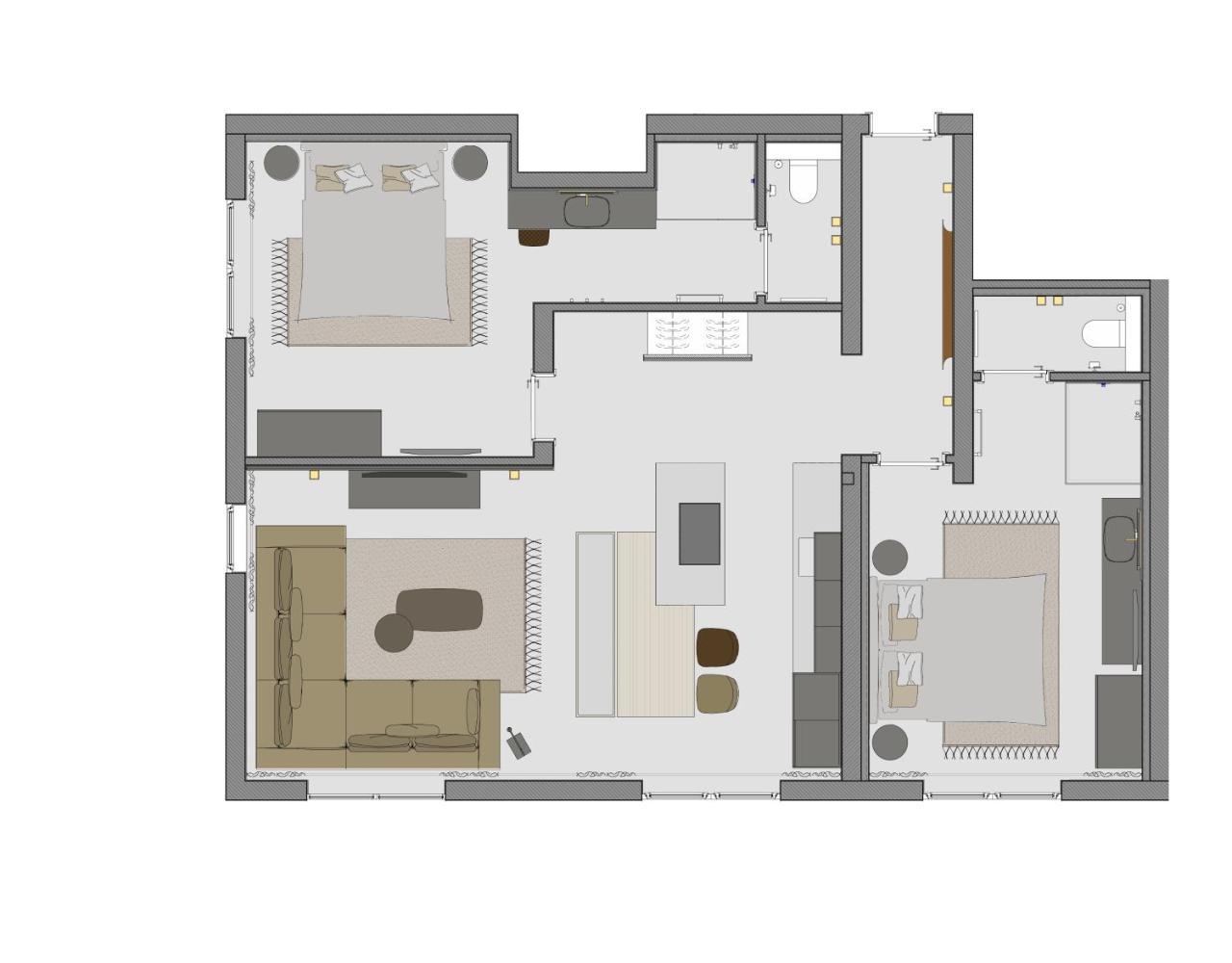 Sissi Suites | Luxury Apartments | Mayrhofen Eksteriør bilde